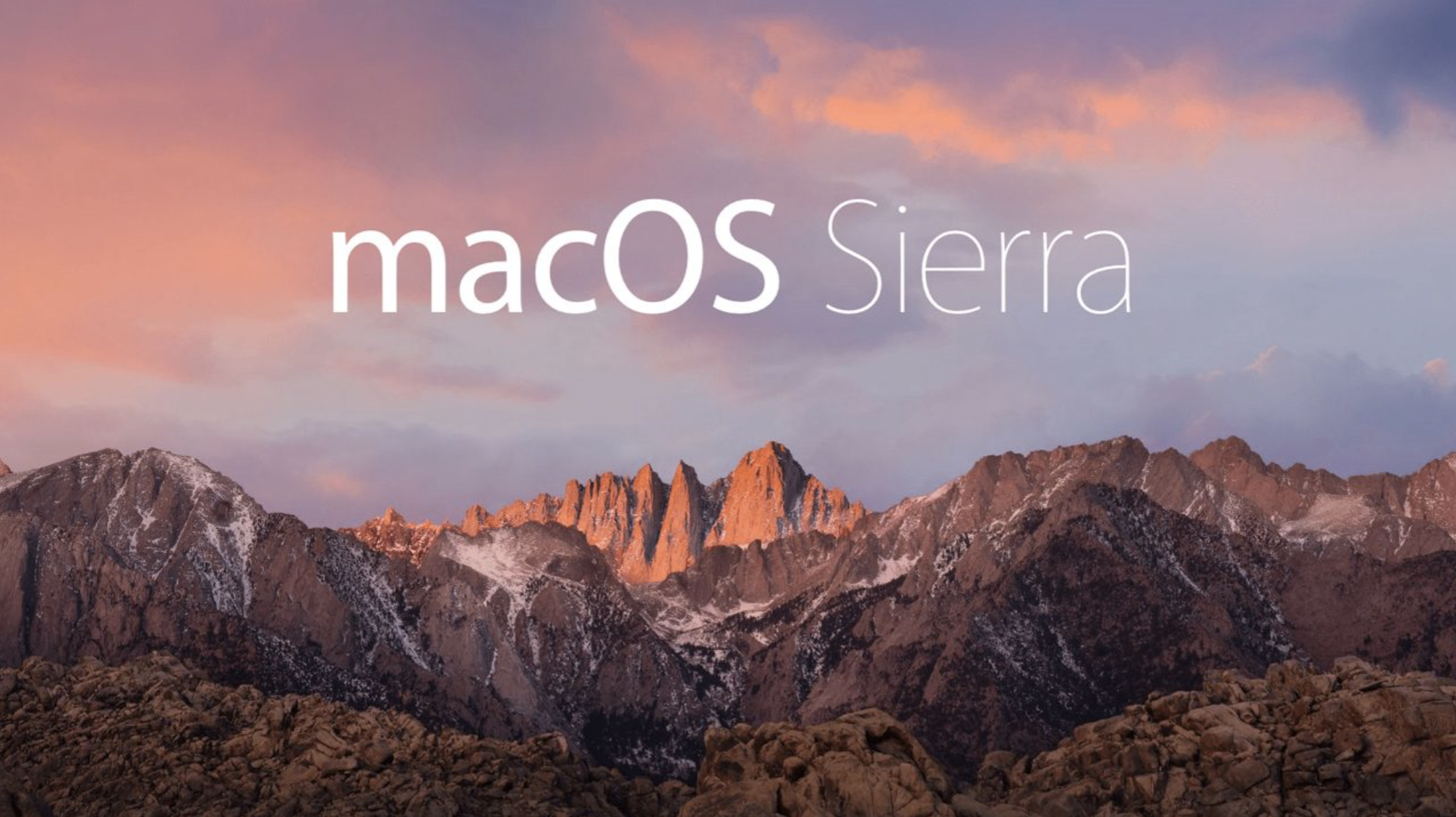 Mac OS Sierra